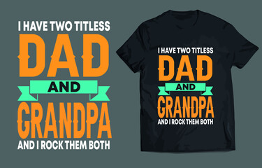 Best dad T-shirt design