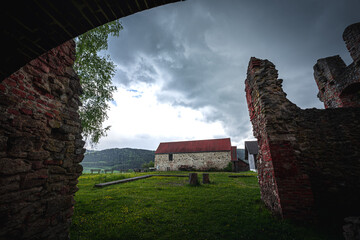 Burgruine Haibach Bayerischer Wald im Landkreis Straubing-Bogen