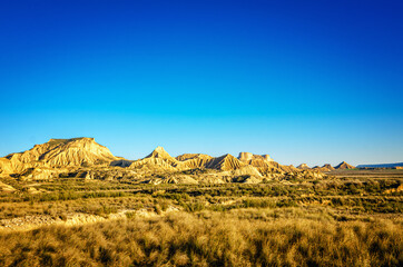 Bardenas Reales is a Spanish Natural Park