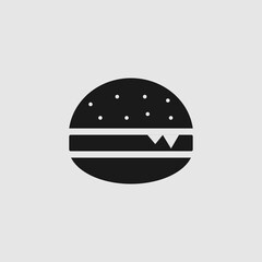 icon burger images vector design