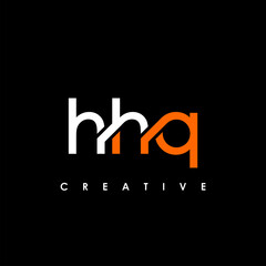 HHQ Letter Initial Logo Design Template Vector Illustration