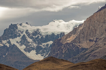 Chile – postcard views of mountain peaks.