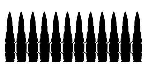 Vector image silhouette of belt feeder symbol illustration isolated on white background