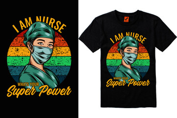 Nurse t shirt design
