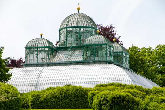 Belgium, Brussels, Royal Greenhouses of Laeken