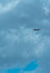 airplane in the sky