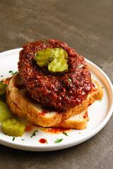 Nashville hot chicken sandwich