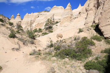 Fototapeta premium Kasha-Katuwe Tent Rocks National Monument in New Mexico, USA
