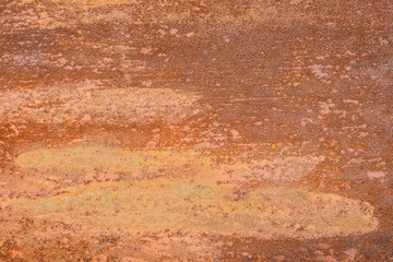 Old rusty metal texture, brown corrosion background
