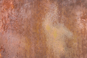 Old brown rusty metal surface old texture background