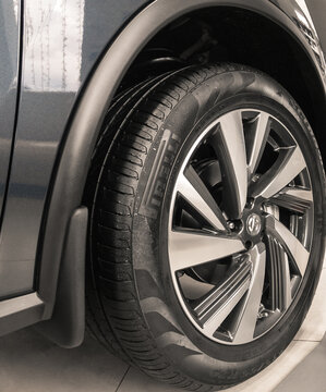 2019: Low Profile Pirelli Scorpion Tire Mounted On Nissan SUV