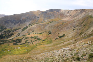 Fototapeta na wymiar Alpine landscape in Rocky Mountain National Park, Colorado, USA