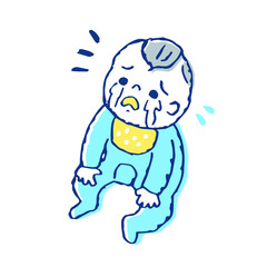 泣く赤ちゃん