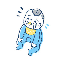 泣く赤ちゃん