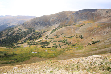 Fototapeta na wymiar Rocky Mountain National Park in Colorado, USA