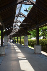 walkway in Planten un Blomen