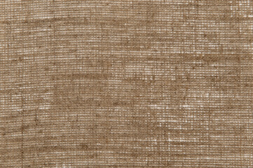 simple linen background: the reverse side of the primed canvas stretched over the frame, close, toning