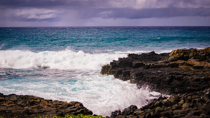 Oceanfront, Shipwreck Cove, Kauai