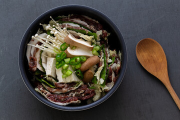 A Thousand Leaves Hot Pot in Korean Style