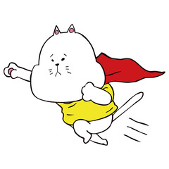 スーパーヒーロー　猫