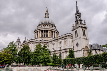Fototapeta na wymiar St. Pauls Cathedral, London, England