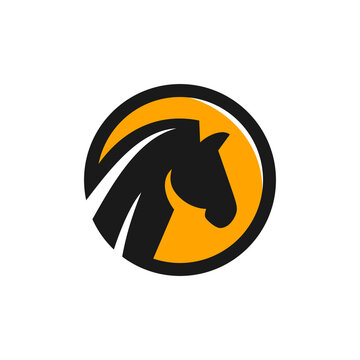 horse head shield logo