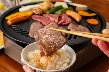 焼き肉　焼肉　おうち焼肉