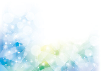 ブルー色キラキラ抽象背景