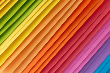 Obraz premium Rainbow origami papers