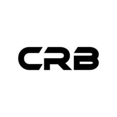 CRB letter logo design with white background in illustrator, vector logo modern alphabet font overlap style. calligraphy designs for logo, Poster, Invitation, etc.
