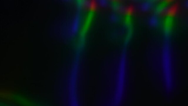 Rainbow lights glow in the dark. Abstract Holiday Psychedelic Digital Modern Neon Background. Wave vibrations