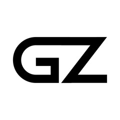 Illustration Vector Graphic of Modern GZ Letter Logo. Perfect to use for Technology Company