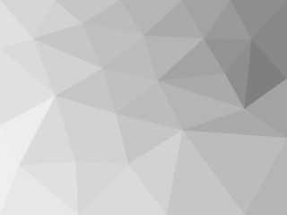 Fototapeta premium abstract grey low polygon background