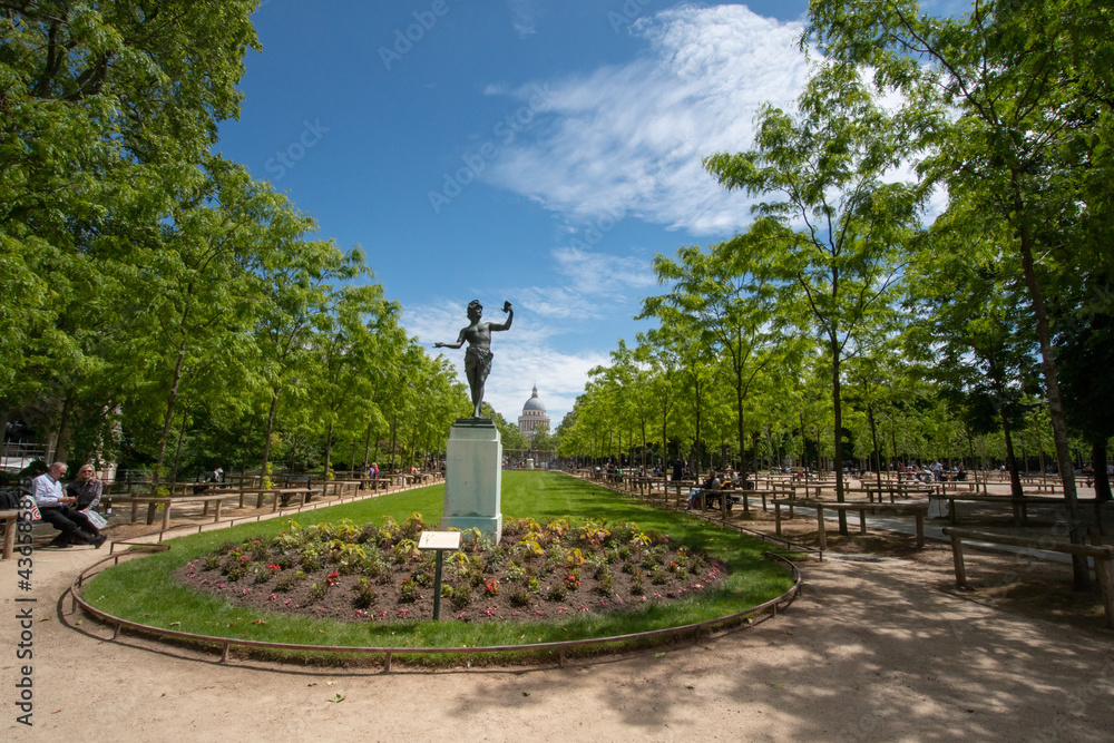 Poster Jardin Luxembourg