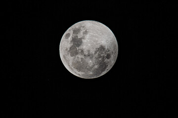 Full Moon on the night of the Lunar Eclipse