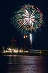 花火大会, お祭り, 花火