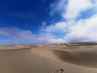 sand dunes in the desert