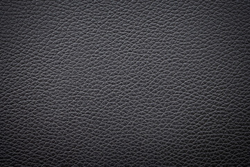 Black Leather Seamless Texture Background.