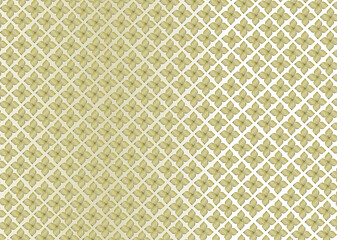 Beautiful flower gold seamless. abstract pattern on gold background. vector illustration.