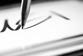 pen tablet stylus drawing and painting for creative work