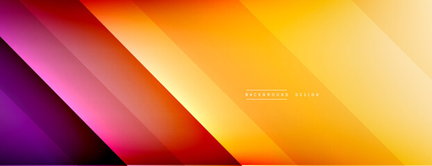 Dynamic lines abstract background. 3D shadow effects and fluid gradients. Modern overlapping forms