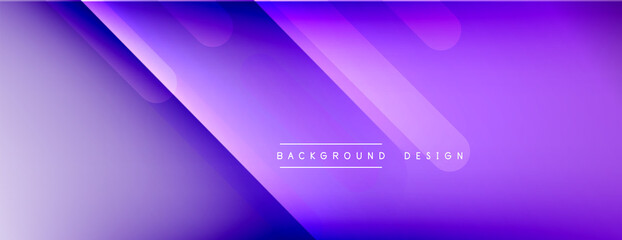 Dynamic lines abstract background. 3D shadow effects and fluid gradients. Modern overlapping forms