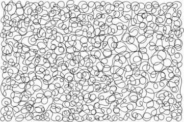 contour line drawing, free form wire ,free hand write ,black line white background.