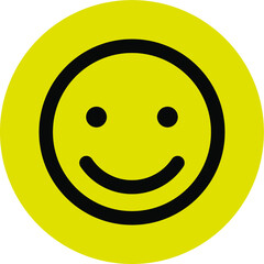 Fototapeta premium smile line icon. Face, good, happy, satisfaction, satisfied icon vector eps