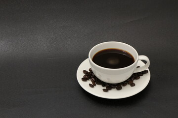 cup of coffee on table