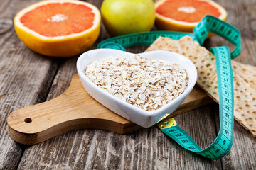 Diet and healthy lifestyle.