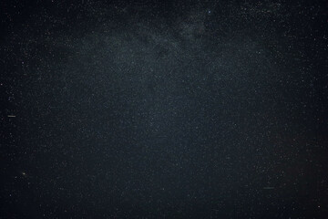 sky in the night with stars planets and comets