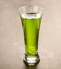 Mint homemade cold fresh lemonade