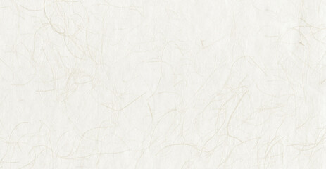 Natural japanese recycled paper texture. Horizontal banner