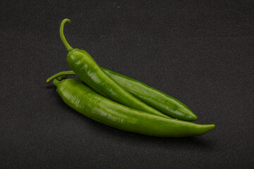 Ripe tasty spicy green pepper